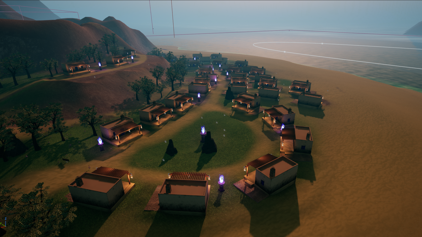 Hermes Village Design
